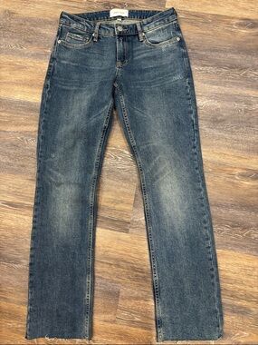 Dear John Dark Wash Straight Leg Jeans size 28